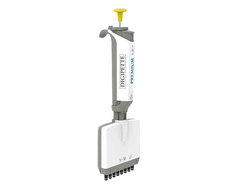 Pipette multicanaux DIGIPETTE Premium, 8 canaux, 5-50 µl