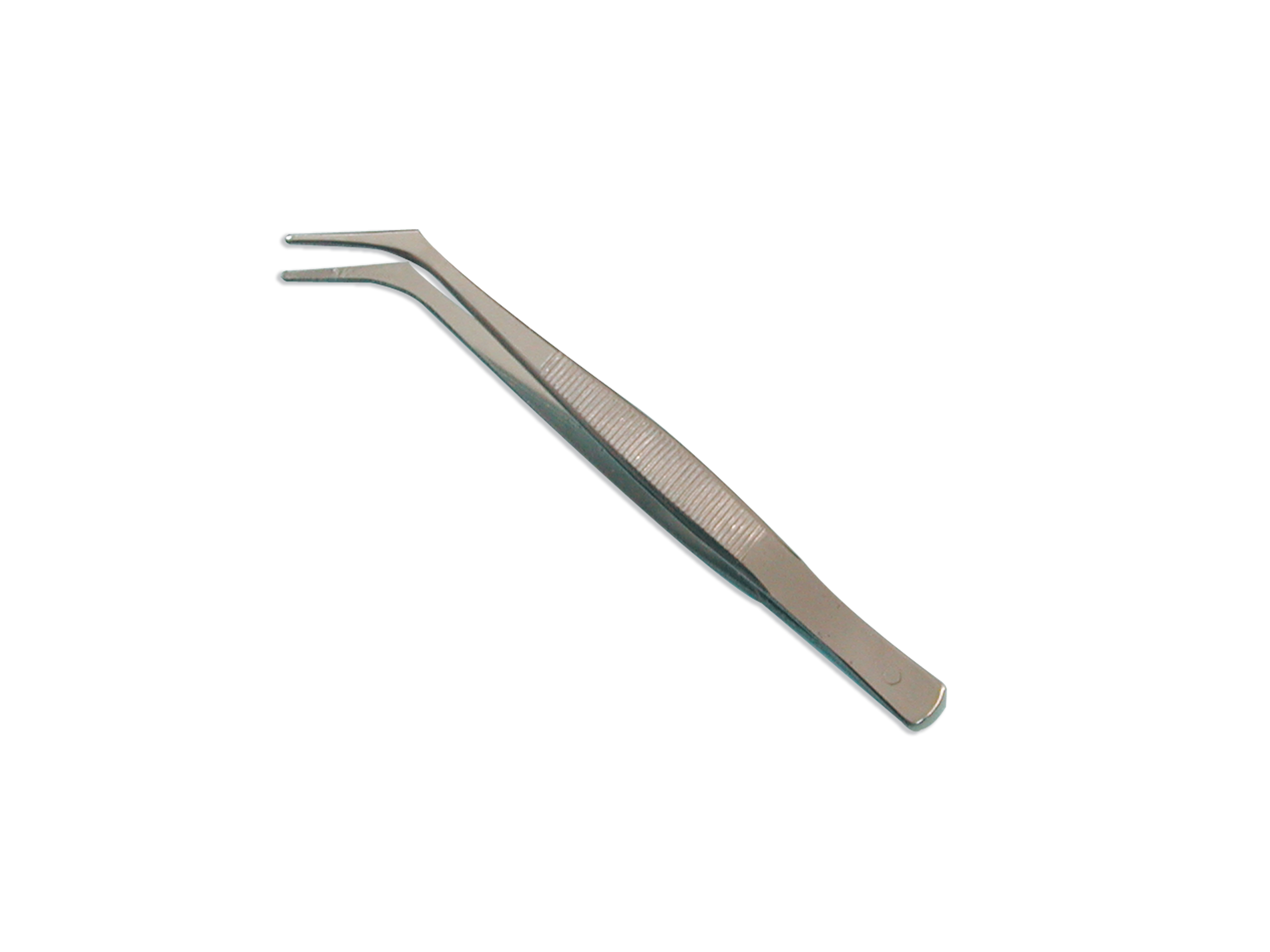 Pinza laboratorio, punta curva