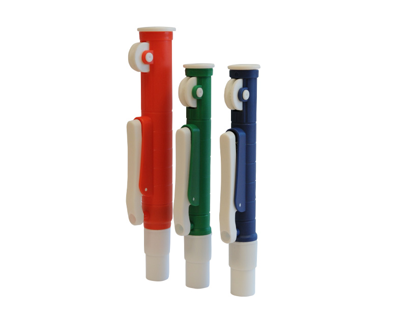Manual pipette controller, 25 mL red