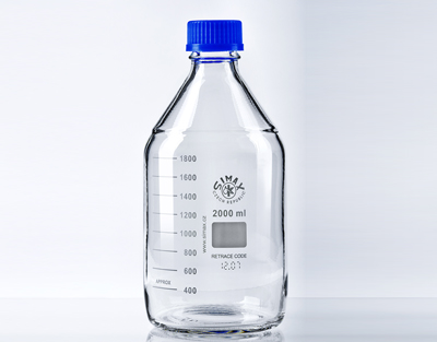 Frasco ISO tapón azul 2000 mL, Simax