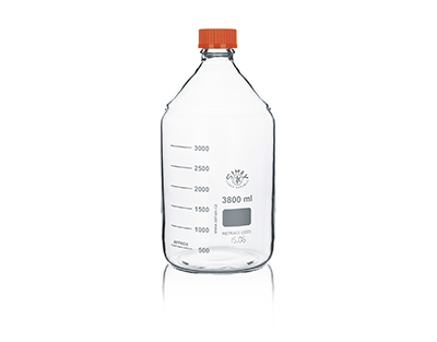 FRASCO ISO TAPON+ANILLO NARANJA 3800ML, SIMAX