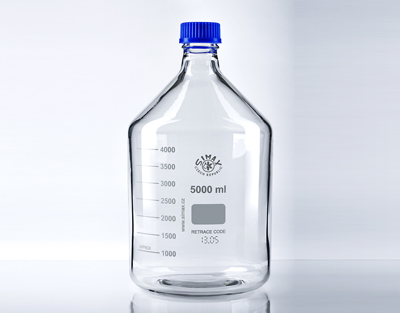 Frasco ISO tapón azul 5000 mL, Simax