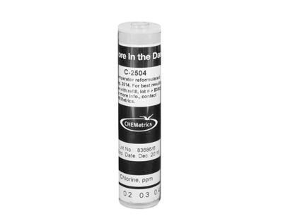 Low range Chlorine comparator