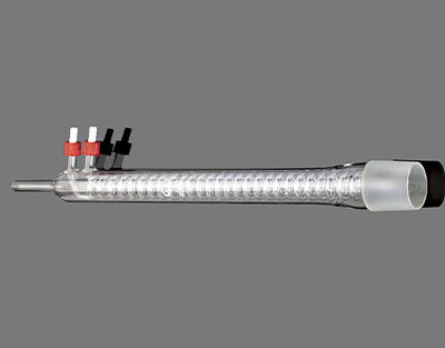 Refrigerante de Dimroth 45/40, 400mm para Soxhlet 250 mL