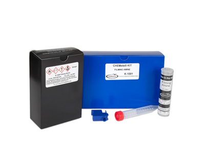 Aliphatic amines, 0-1 ppm. Kit CHEMets