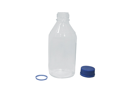 Frasco ISO neutro 1000 mL, tapón y anillo separados