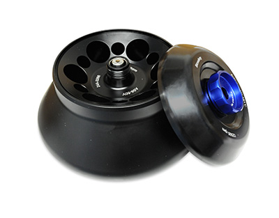 Rotor de ángulo fijo de aluminio para 6 tubos de 15 ml / 50 ml