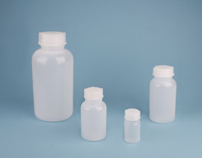FRASCO PE BOCA ANCHA 100 ML, DIN GL32, ENDO