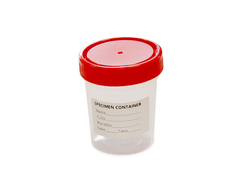 Frasco roscado de PP para muestras, 120mL, c/250