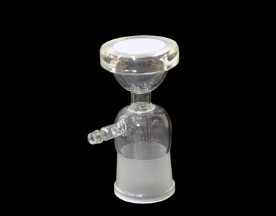 Base de vidrio con placa porosa para equipo de filtracion 47mm, Endo Glassware