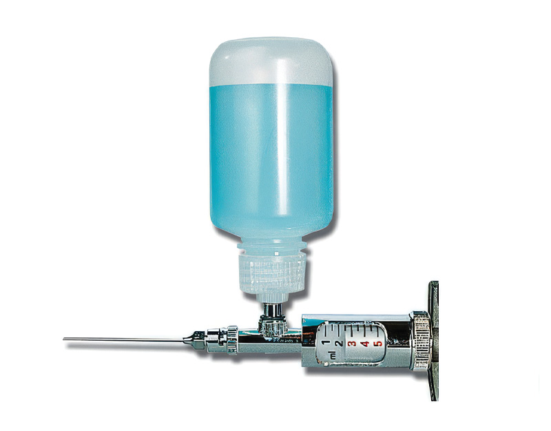 Botella PP 125 mL, p/jeringa Dosys