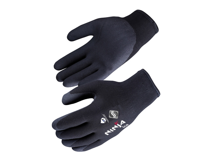 Guantes NINJA NI00. Especial frio. 2 capas. TALLA 9