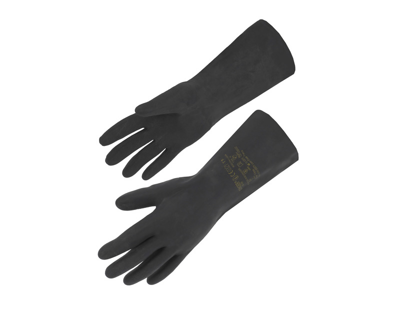 Guante neopreno.Talla 9, Longitud 330 mm.