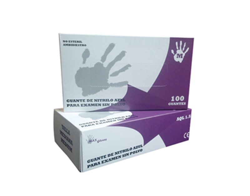 Guantes de nitrilo talla M (7/8) - paquete de 100